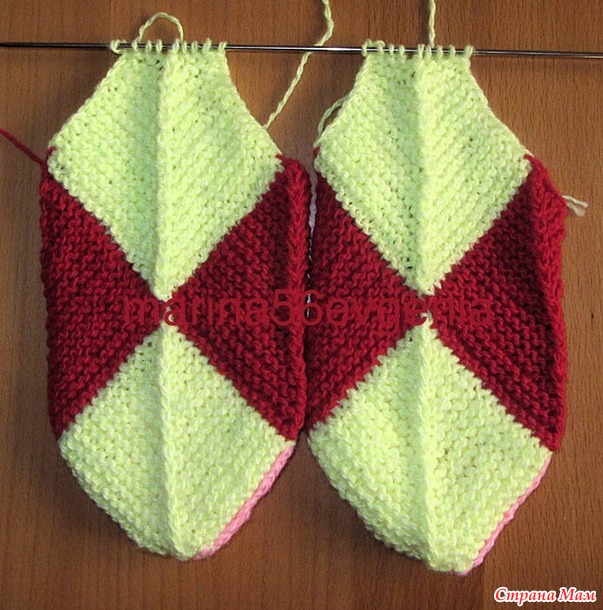 Базовая схема вязания женских перчаток спицами | Лучший сайт по вязанию