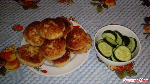 Котлеты из щуки.