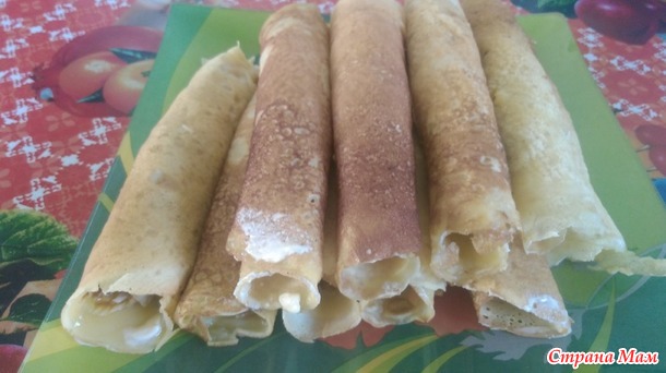 Блинчики с курицей