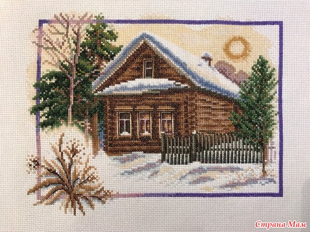 "Зима в деревне" от PANNA