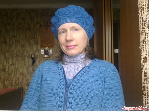 . Дополнение к "Берет и шарфик из Cotton Soft"