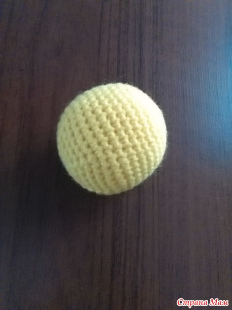 Колобок крючком