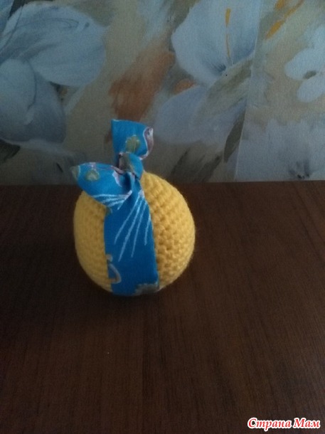Колобок крючком