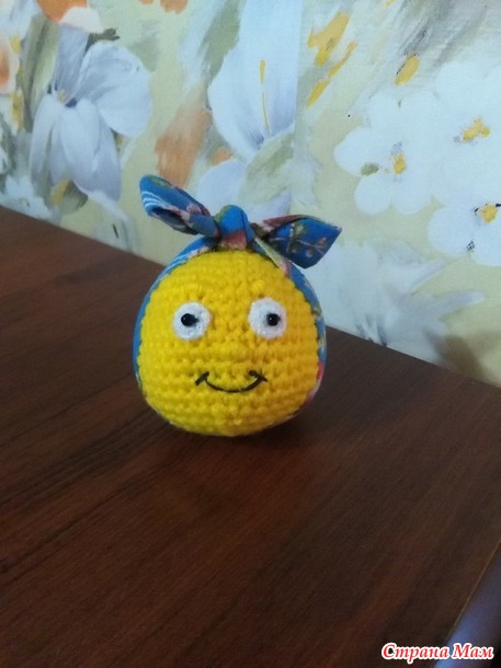 Колобок крючком
