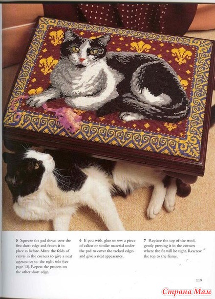 Needlepoint cats ( )