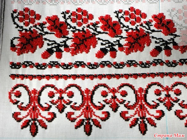 Рушник бисером