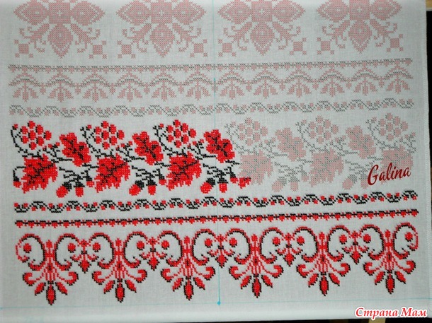 Рушник бисером