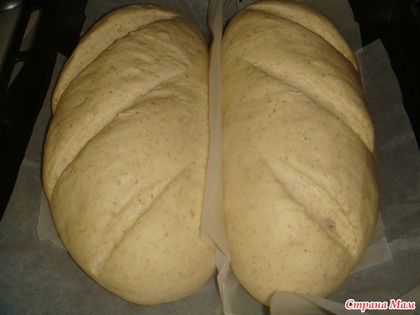 . Батон пшеничный с цельнозерновой мукой