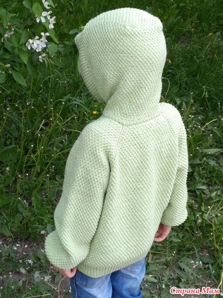 Кардиган с капюшоном