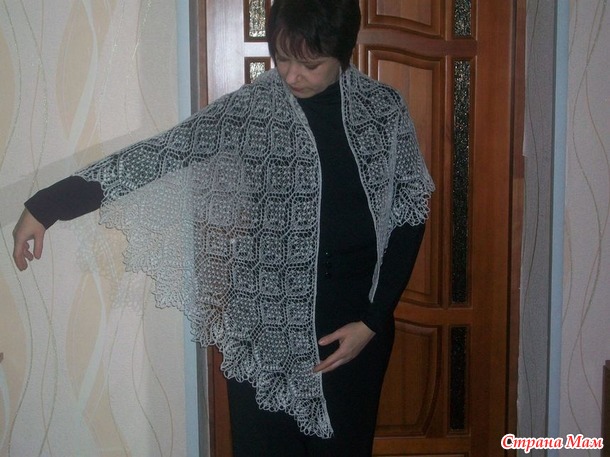 Продам шаль Медленный фокстрот