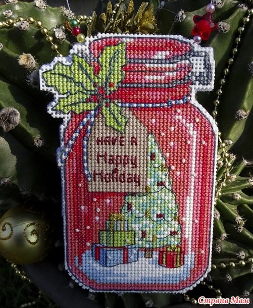 Christmas Jar Ornaments от Dimensions
