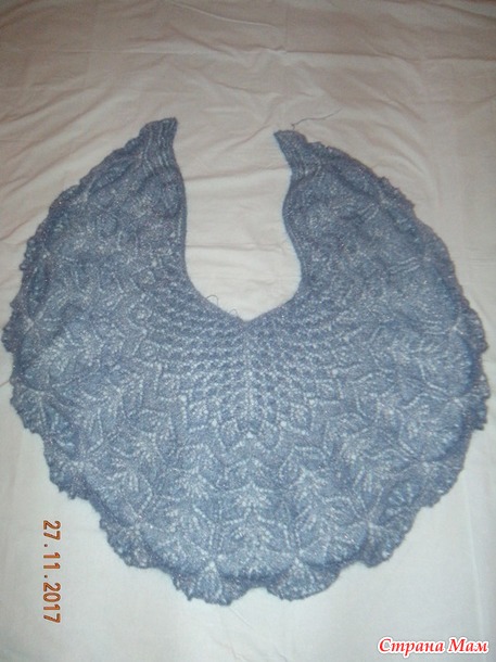Моя шаль " Амитола " - Amitola Lace Shawl by Anna Victoria