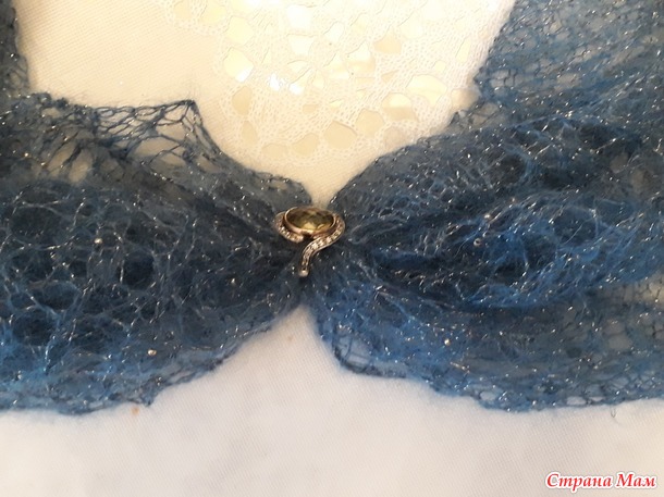 Моя шаль " Амитола " - Amitola Lace Shawl by Anna Victoria