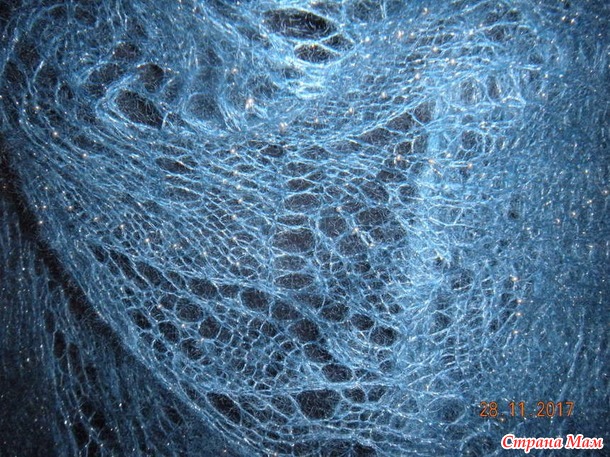Моя шаль " Амитола " - Amitola Lace Shawl by Anna Victoria