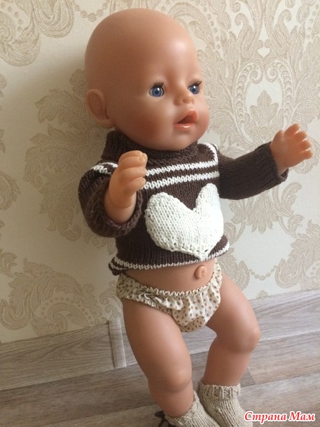 Комплект одежды для куклы Baby Born