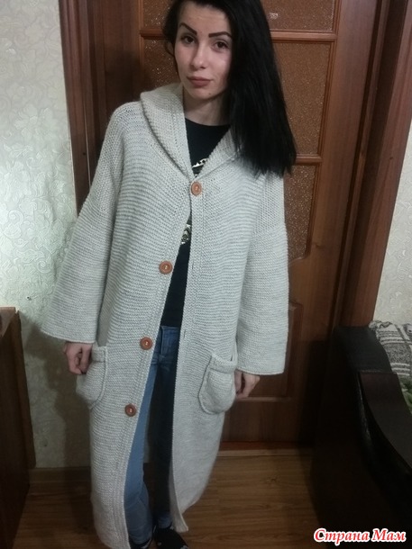 . Пальто из Рассказовской ангоры