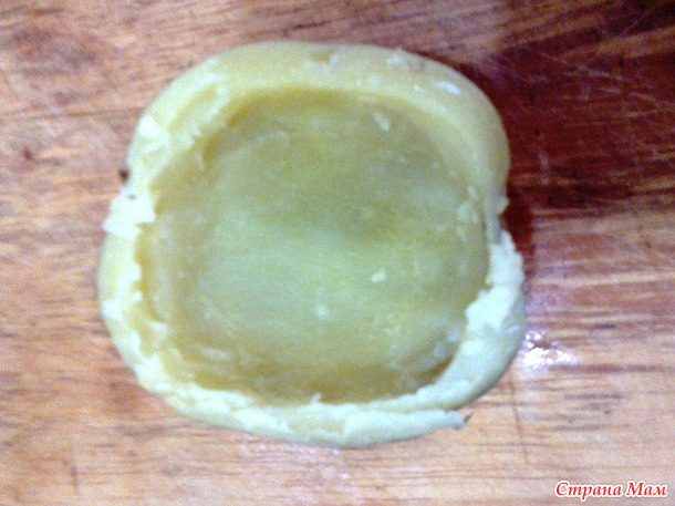 Запечёный "сырный" картофель, фаршированный грибами или ветчиной