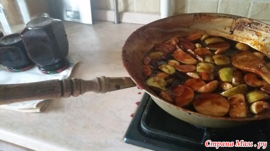 Бабушкин тазик для варенья, висит на стене, как Медаль). Принцип варки ...