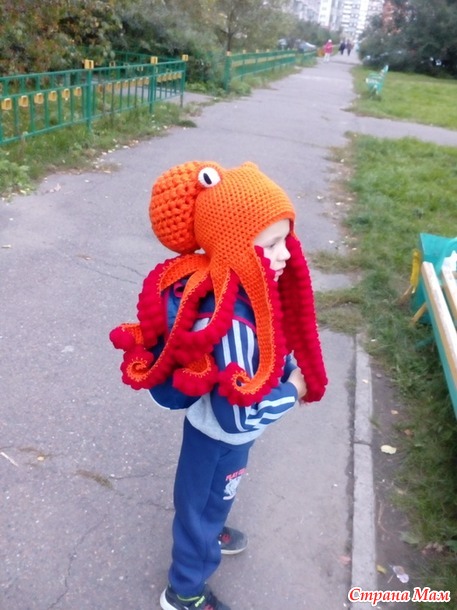 - (Octopus hat)