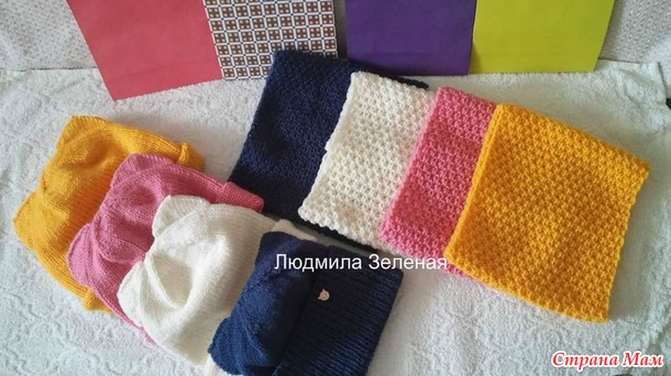 Котошапочки спицами