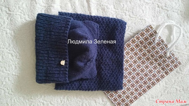 Котошапочки спицами
