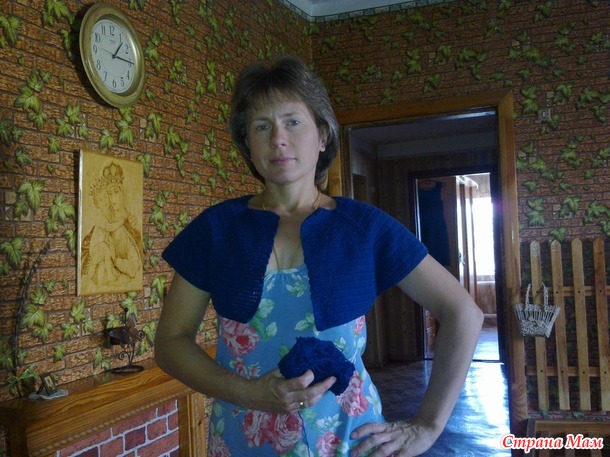 . Болеро из Cotton Soft