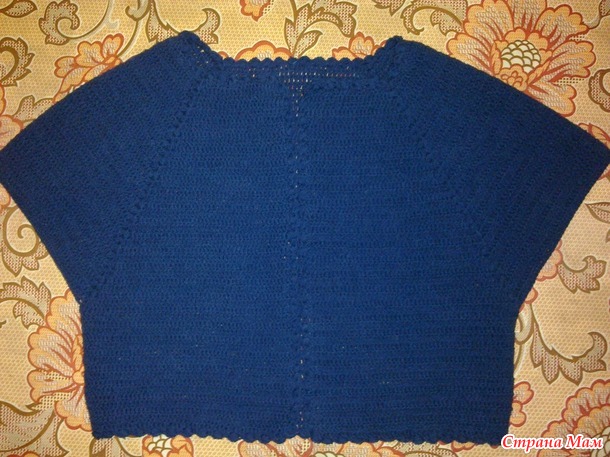 . Болеро из Cotton Soft