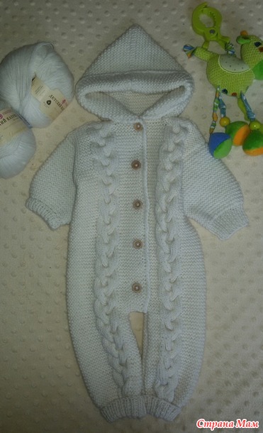 Комбинезончики для новорожденных - Вязание для детей - Страна Мам