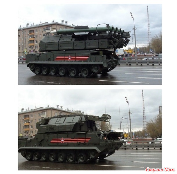 Танки в городе