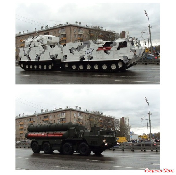 Танки в городе
