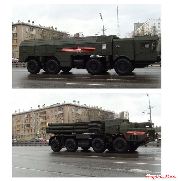 Танки в городе