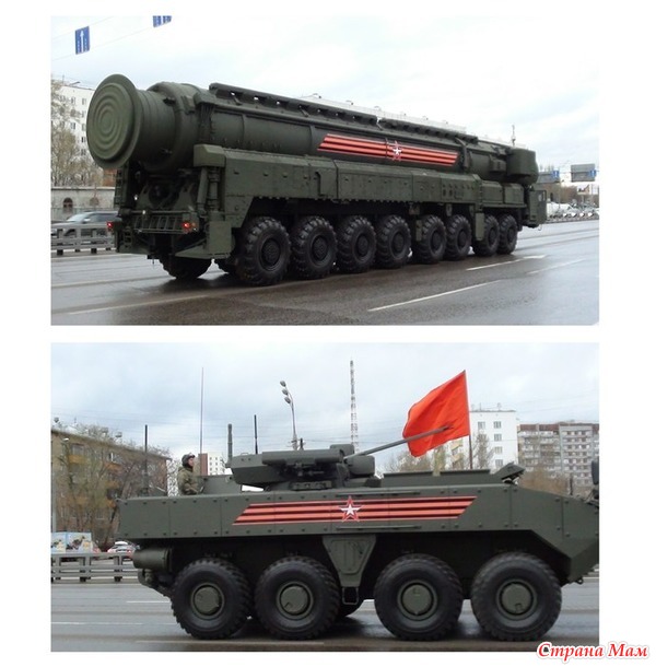 Танки в городе