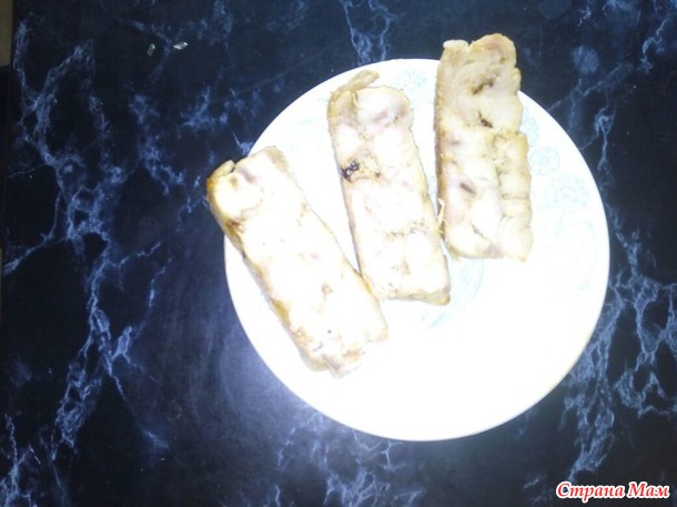 Колбаса из курицы вареная и запеченая.