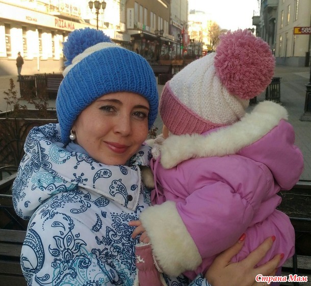 . Зимняя шапка "Зефирка"