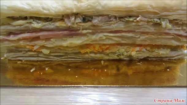 Мясной наполеон, рецепт от Вкусно-полезно