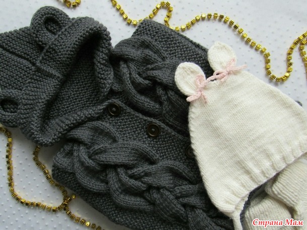 Комбинезон "Мишка" для новорожденного