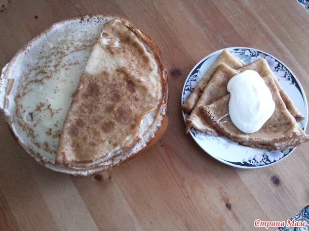 С Масленицей нас что ли, айда на чаёк