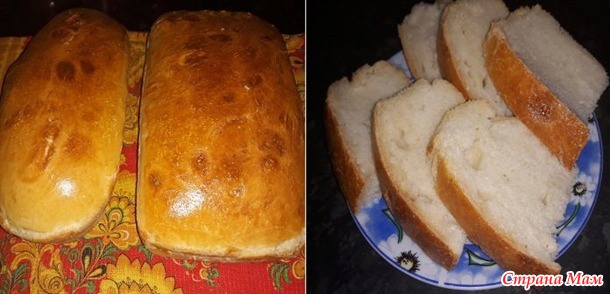 Вкусный домашний хлеб