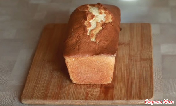 Творожный кекс