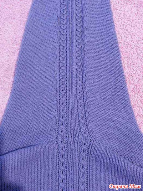 Пуловер "Сливовое варенье"