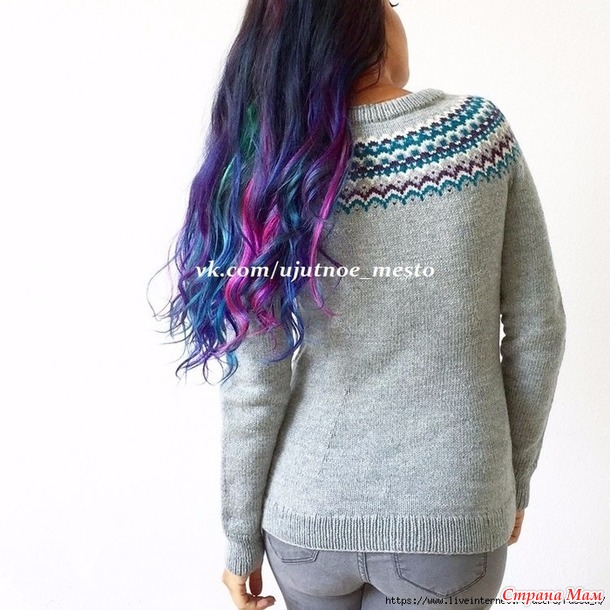Blue Snowdrop Sweater by Life Is Cozy