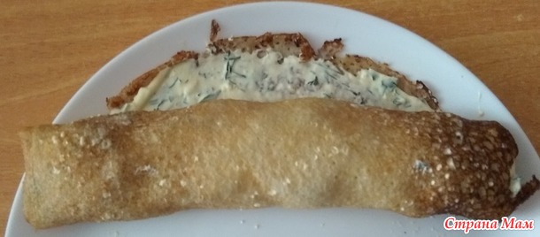 Закусочные блины с кабачками.