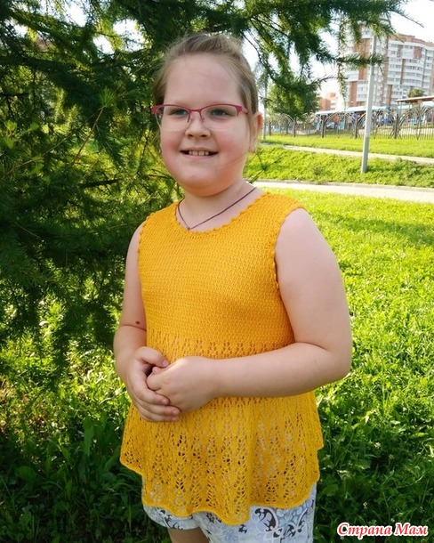 . Маечки ажурные