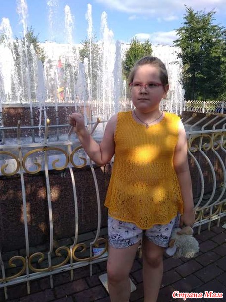 . Маечки ажурные