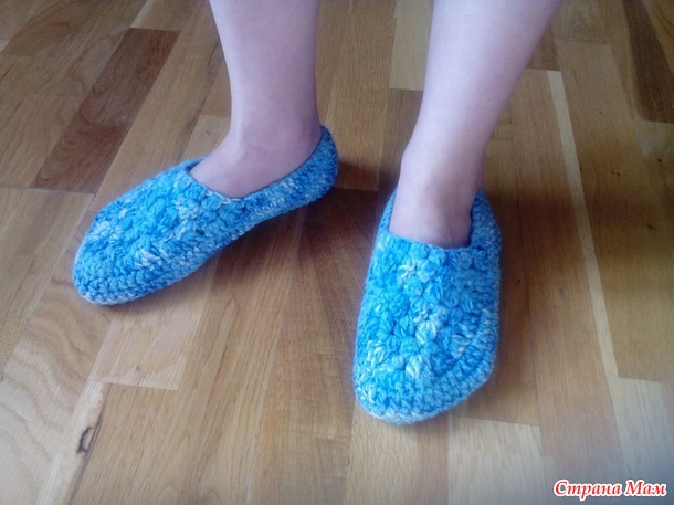 . Сапожки, тапочки, мокасины крючком
