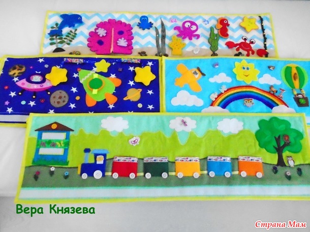 . Коврик с дугами для малыша... продолжение