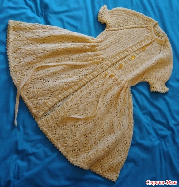 *Мастер класс. Летний кардиган на девочку 8-10 лет. - Страна Мам
