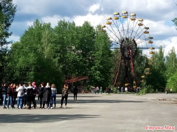 Зона отчуждения. Чернобыль. Припять (беременным и впечатлительным не заходить)