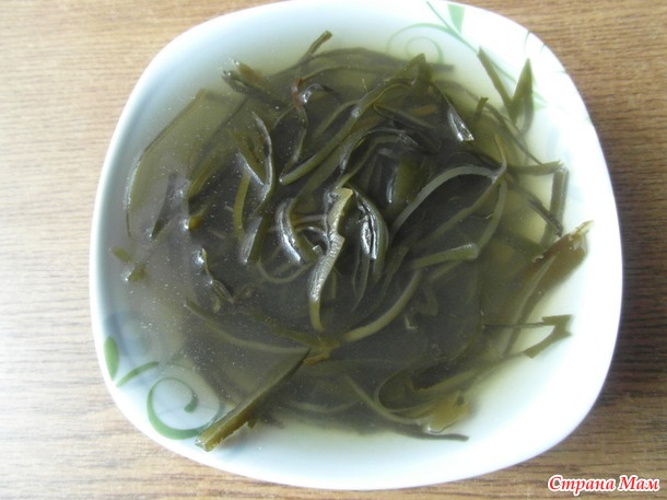 Морская капуста ( сушенная ).