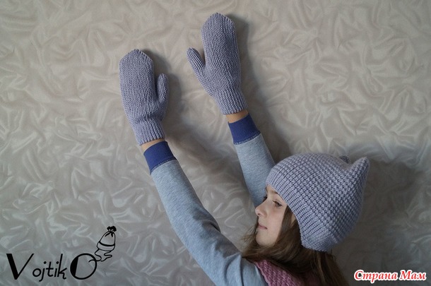 "Рецепт" вязания рукавичек Simply (крючок)